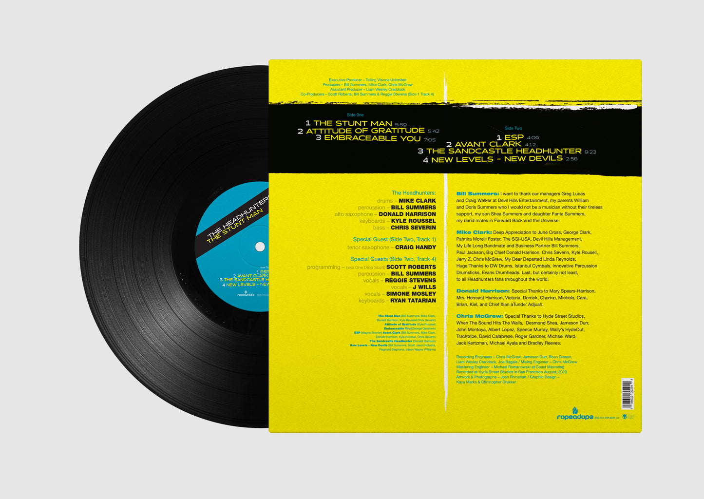 The Headhunters - The Stunt Man | Vinyl LP