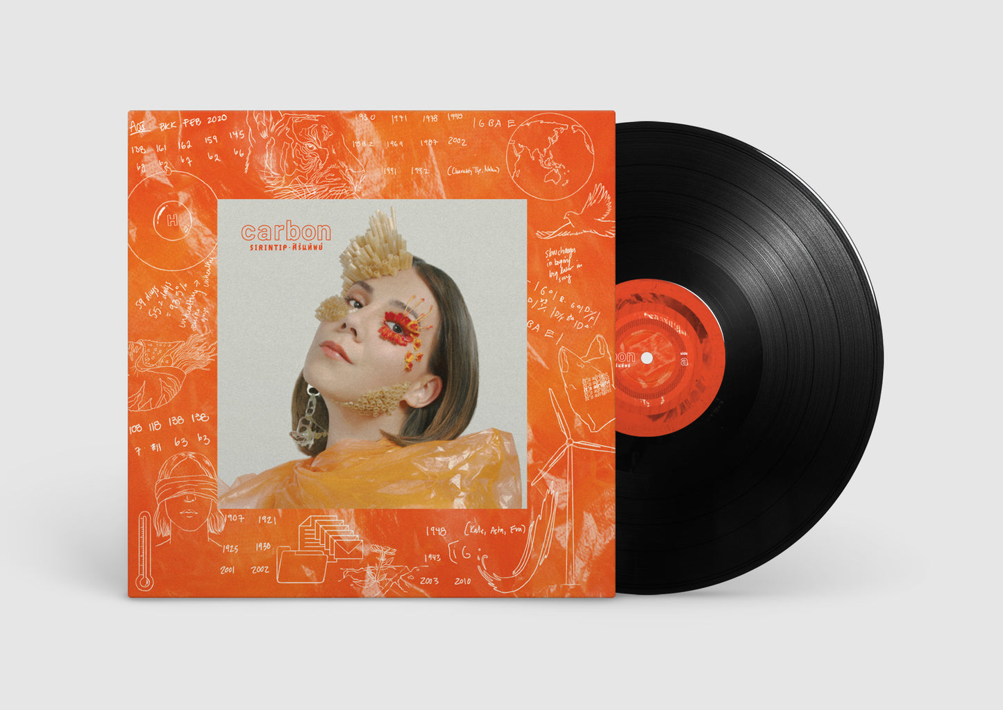 Sirintip - carbon | EVO Bioplastic Vinyl LP