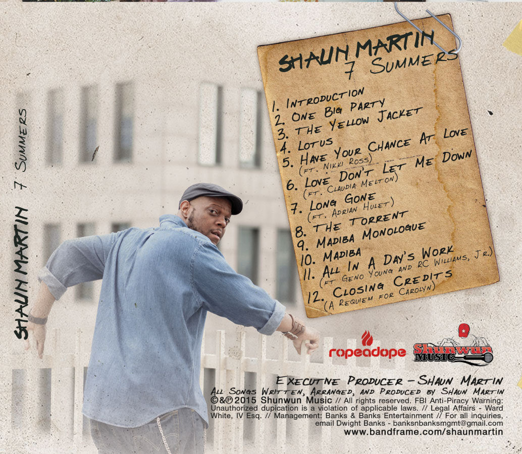 Shaun Martin - Seven Summers | CD