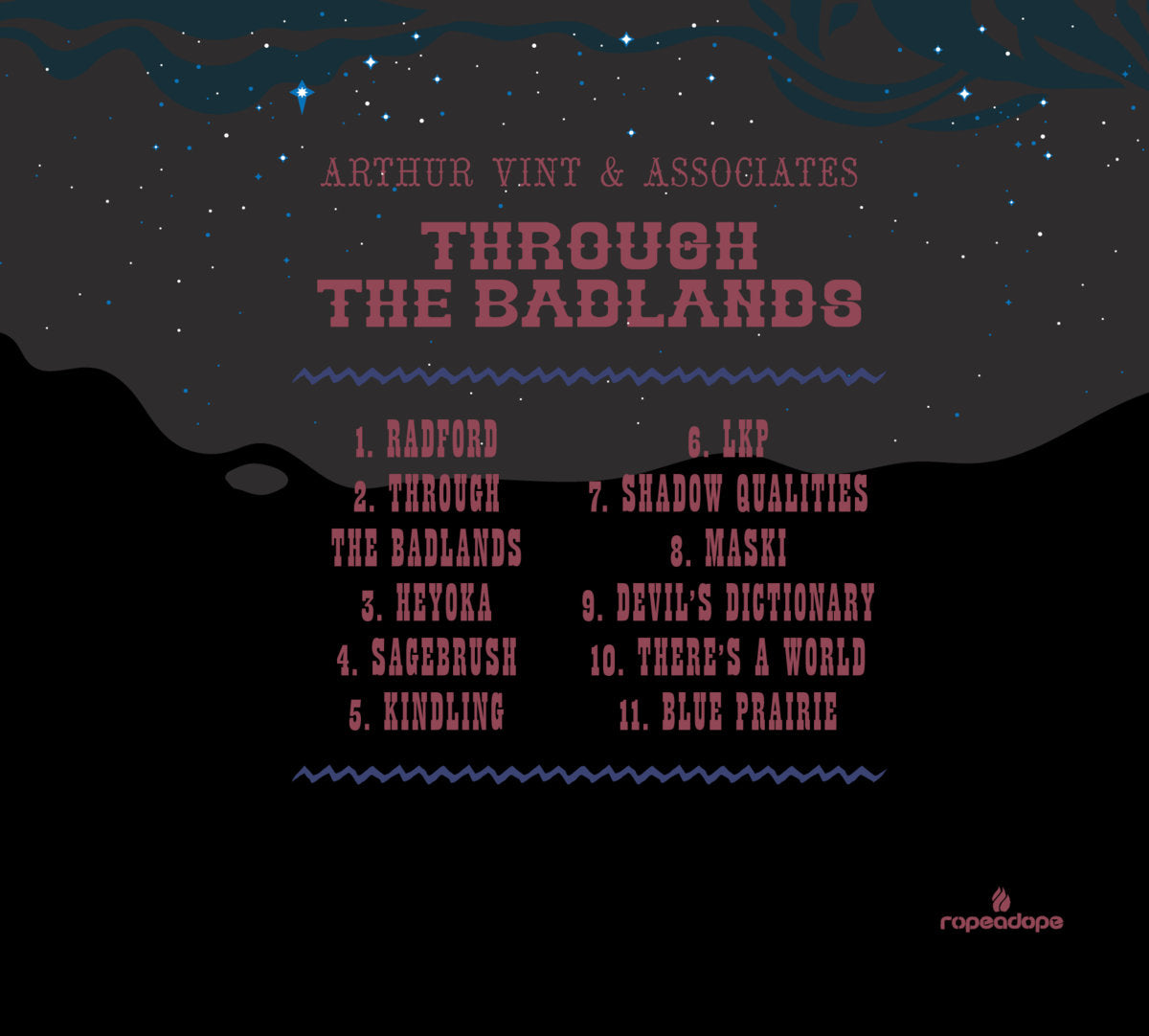 Arthur Vint - Through The Badlands | Vinyl