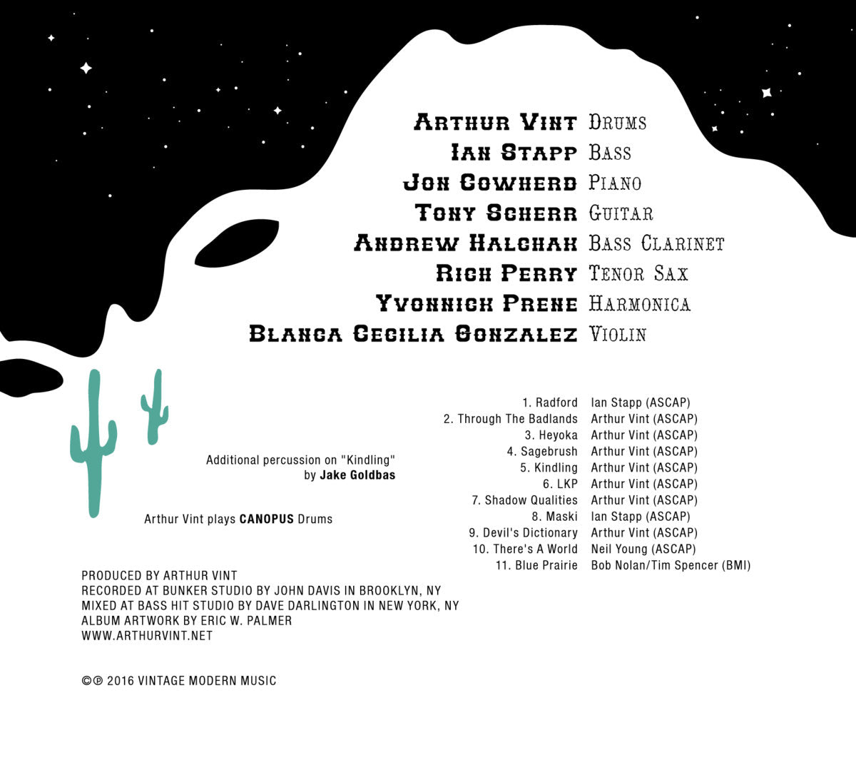 Arthur Vint - Through The Badlands | Vinyl