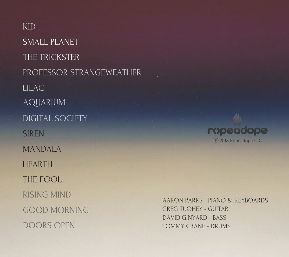 Aaron Parks - Little Big | CD