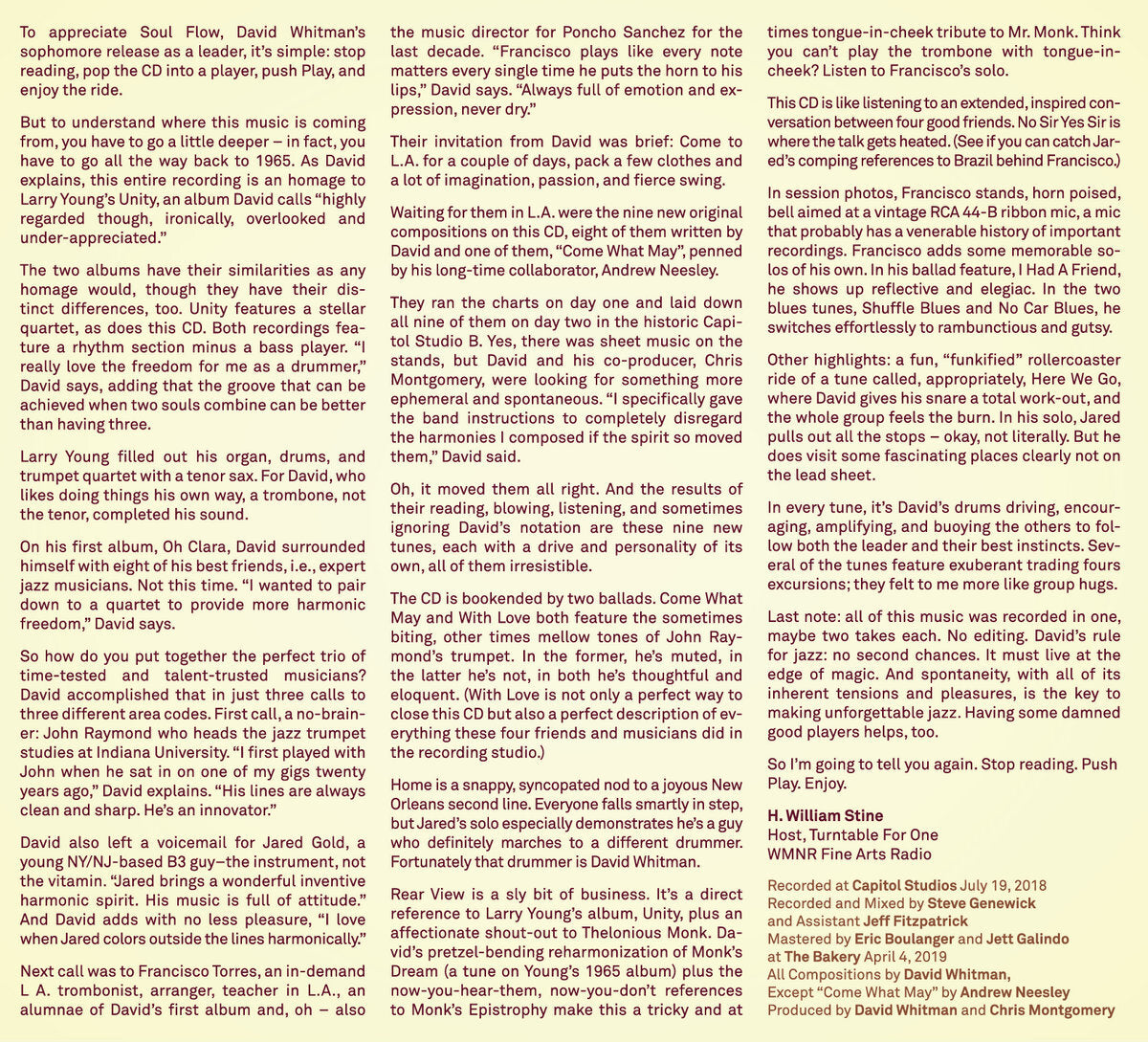 David Whitman - Soul Flow | CD