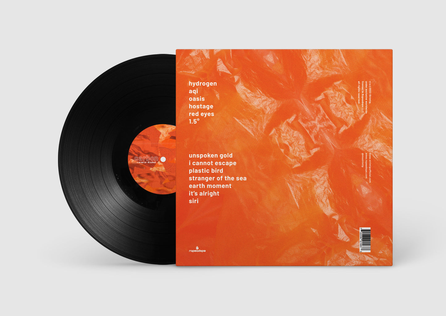 Sirintip - carbon | EVO Bioplastic Vinyl LP