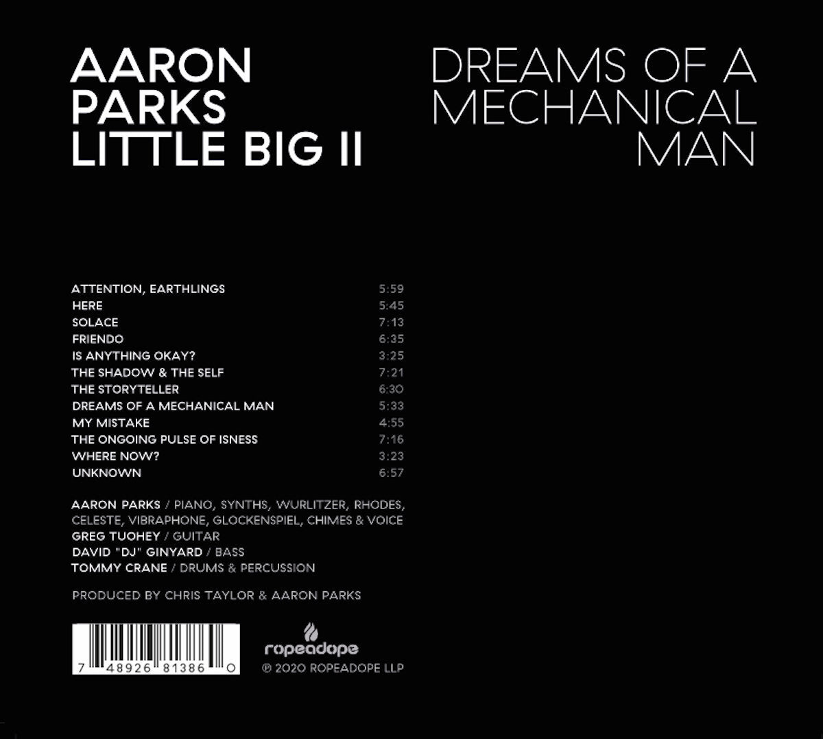 Aaron Parks - Little Big II: Dreams of a Mechanical Man | CD